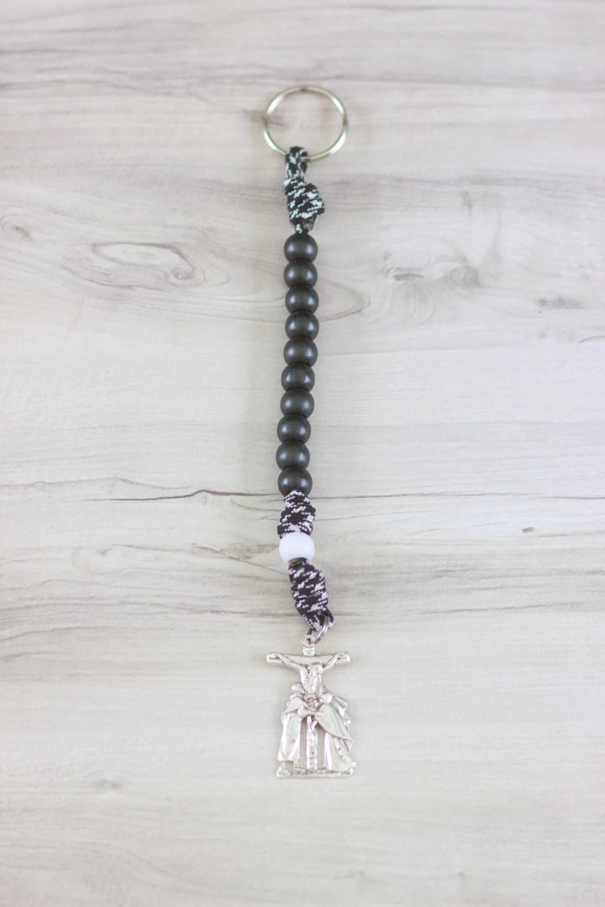 Golgotha Decade Keychain Rosary