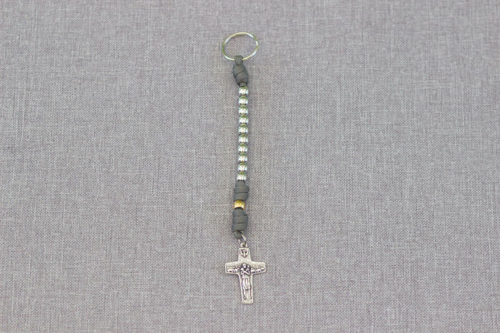 Soldier of Christ Decade Keychain Rosary