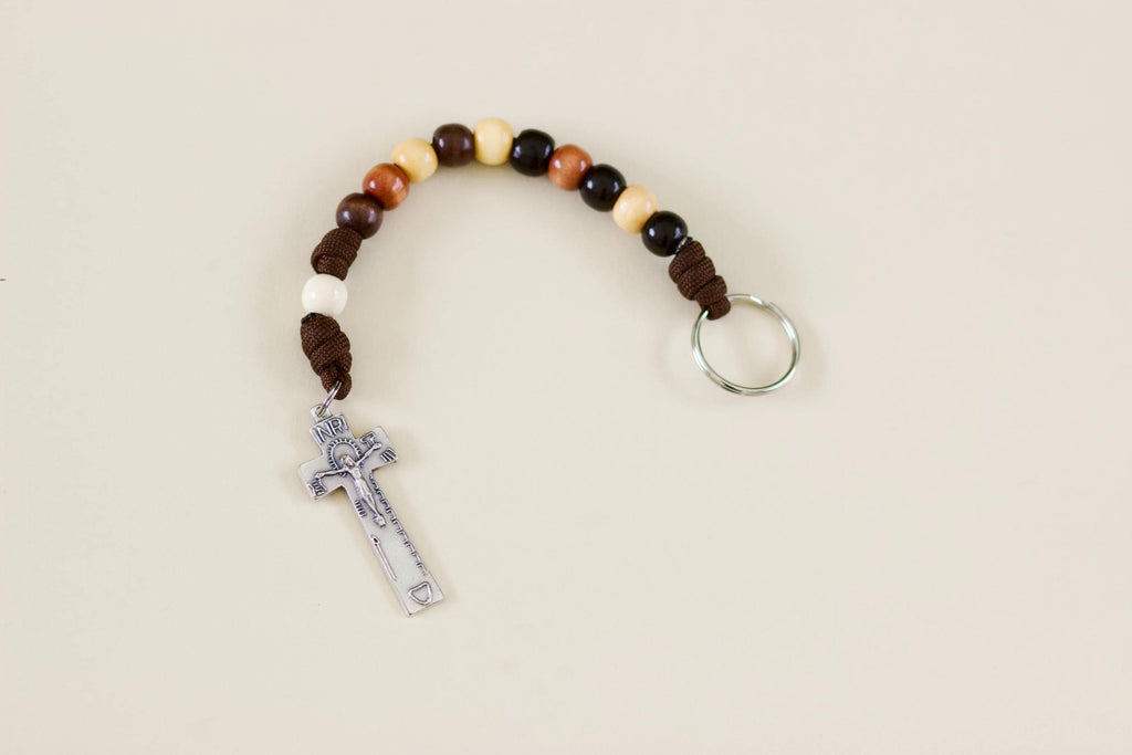 The Carpenter Decade Keychain Rosary