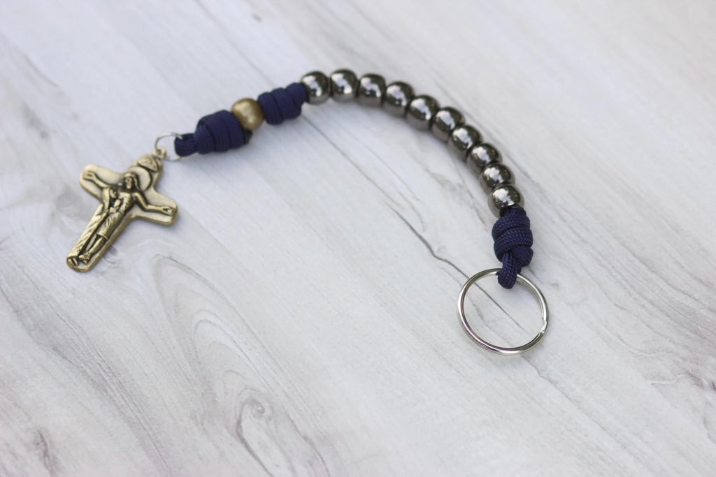 Seven Sorrows Decade Keychain Rosary