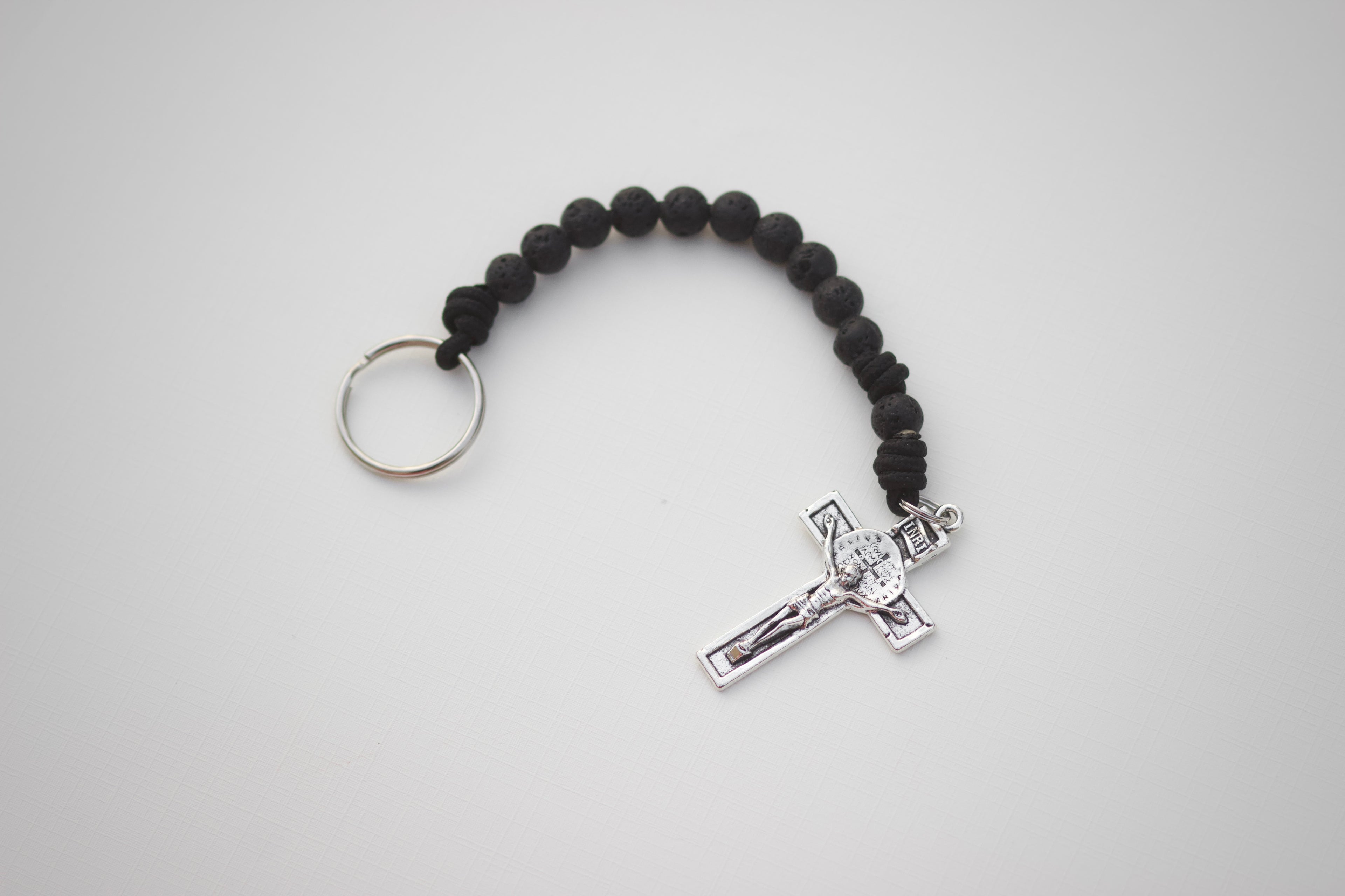 Memento Mori Decade Keychain Rosary