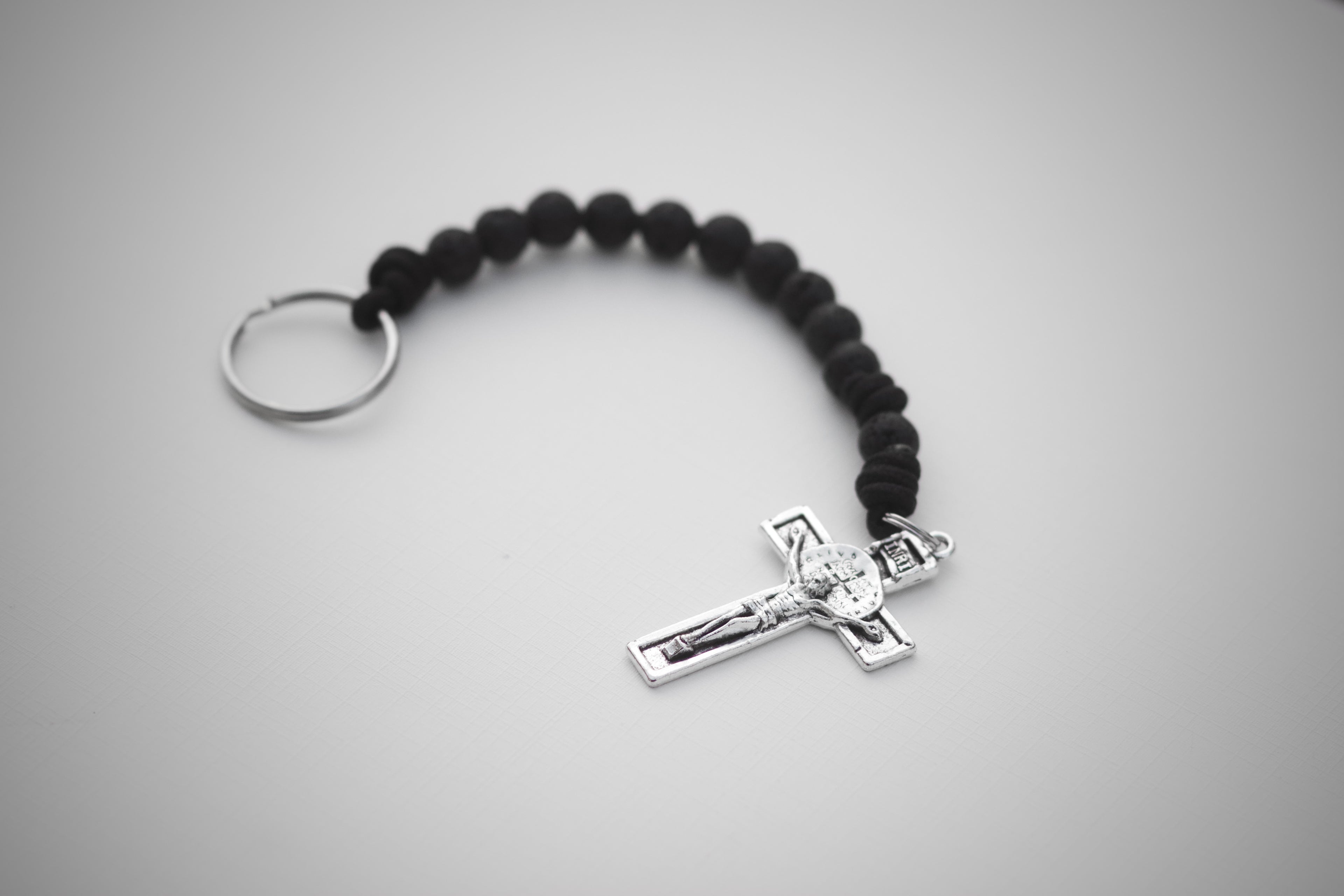 Memento Mori Decade Keychain Rosary