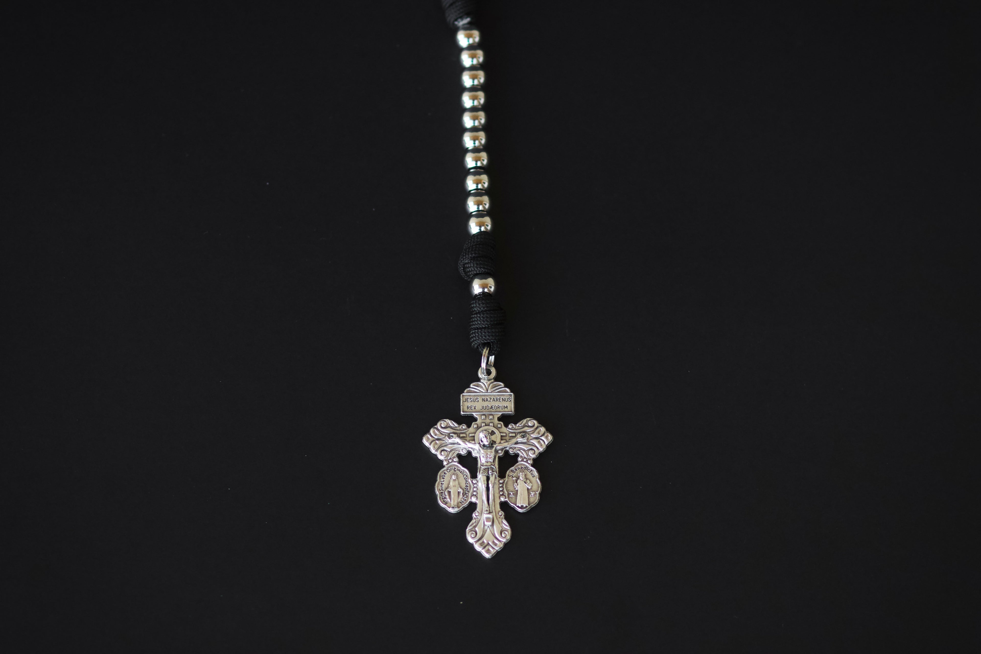 Ora Et Labora Decade Keychain Rosary