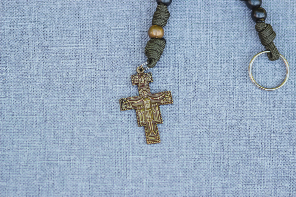Olive Branch Decade Keychain Rosary