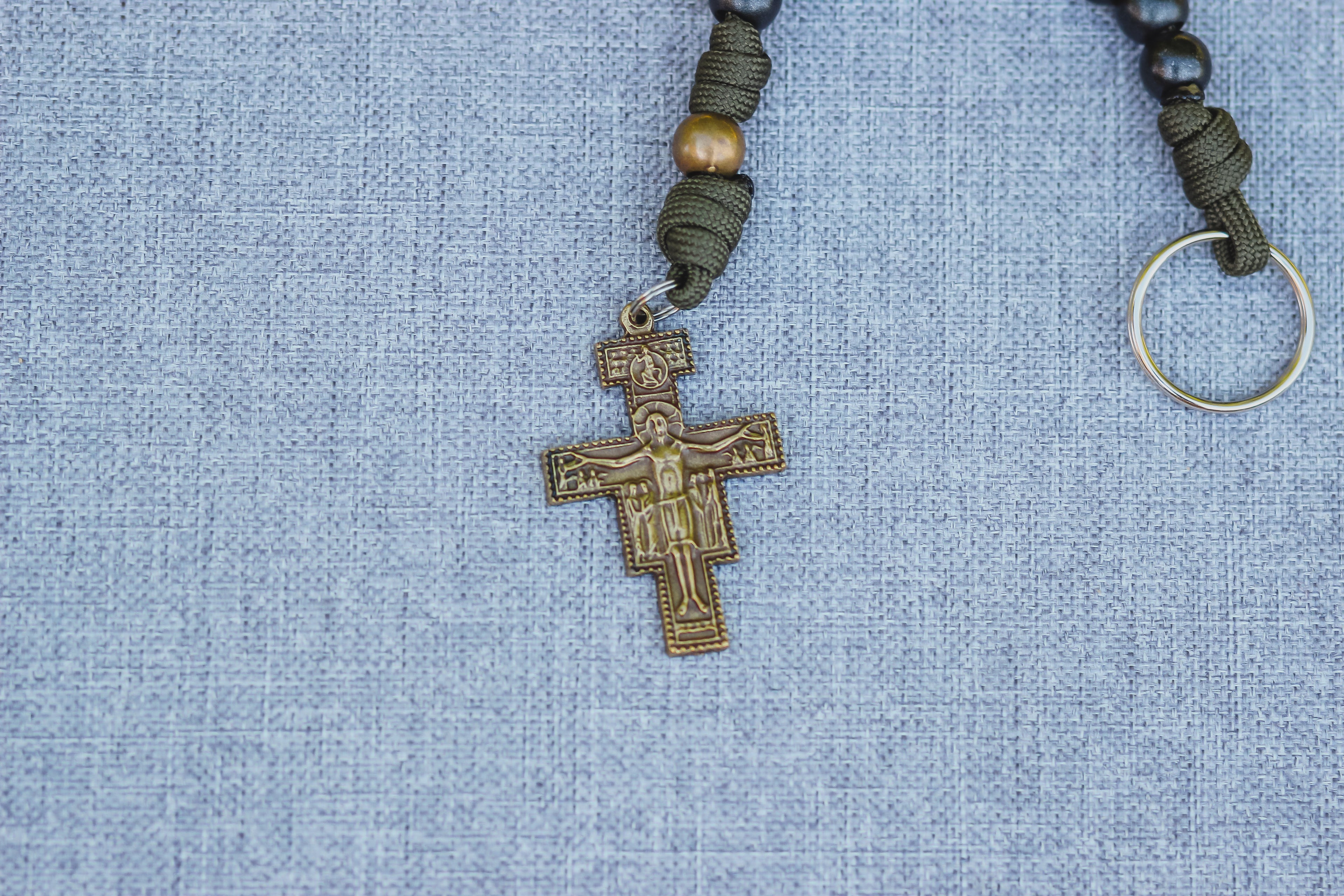 Olive Branch Decade Keychain Rosary