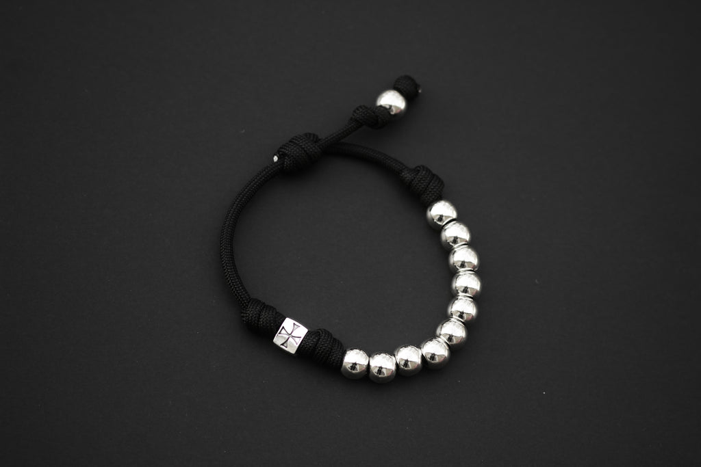 Silver Rosary Bracelet