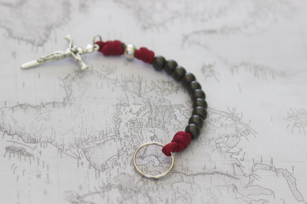 Blood of the Martyrs Decade Keychain Rosary