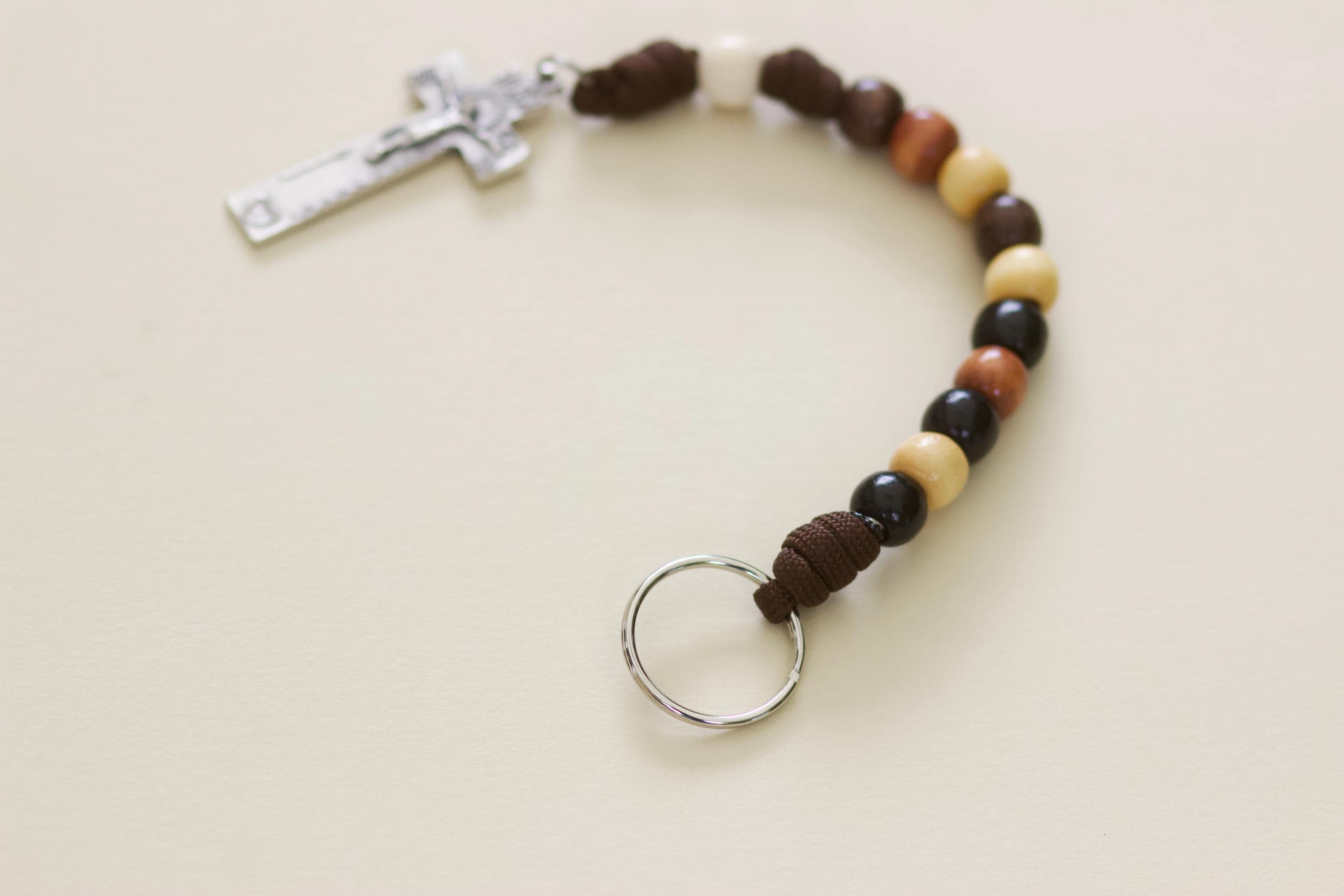 The Carpenter Decade Keychain Rosary