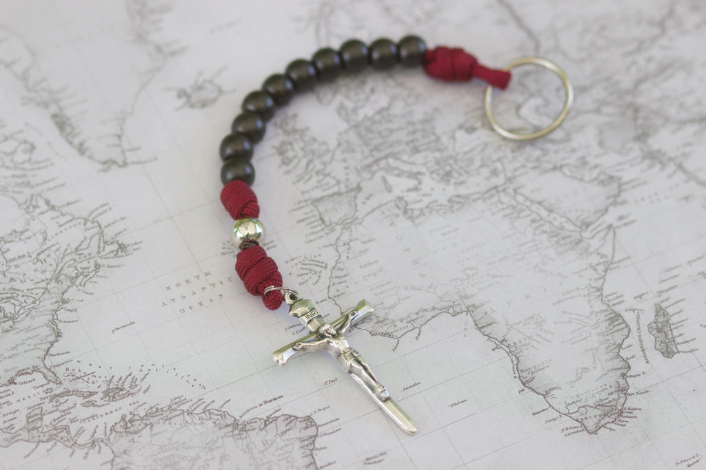 Blood of the Martyrs Decade Keychain Rosary