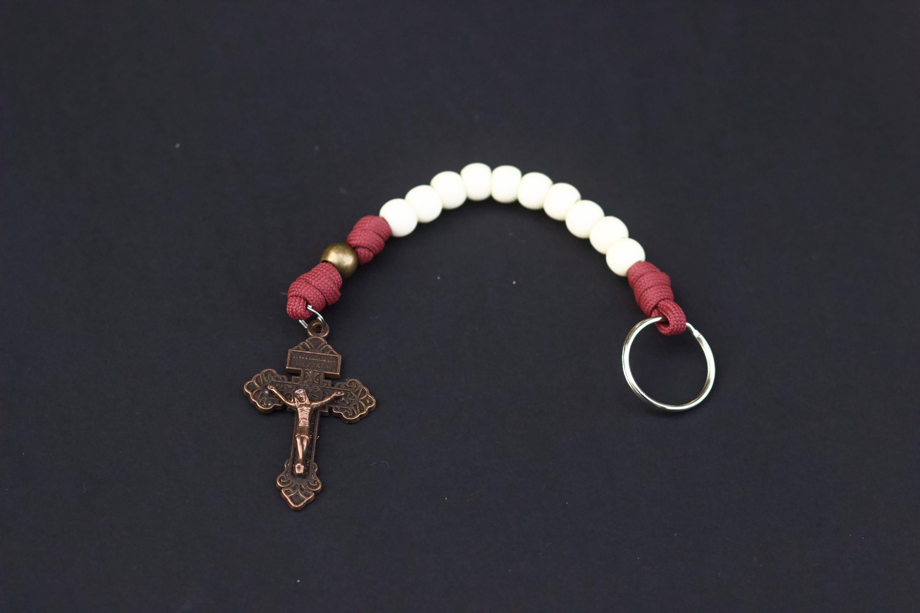 The Scourging Decade Keychain Rosary